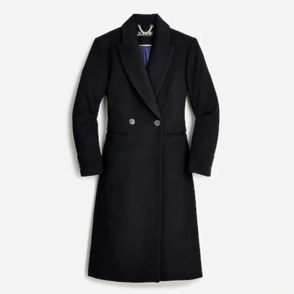 J Crew Mirabelle topcoat in Italian wool-cashmere Coat Item BM546 - Picture 2 of 11